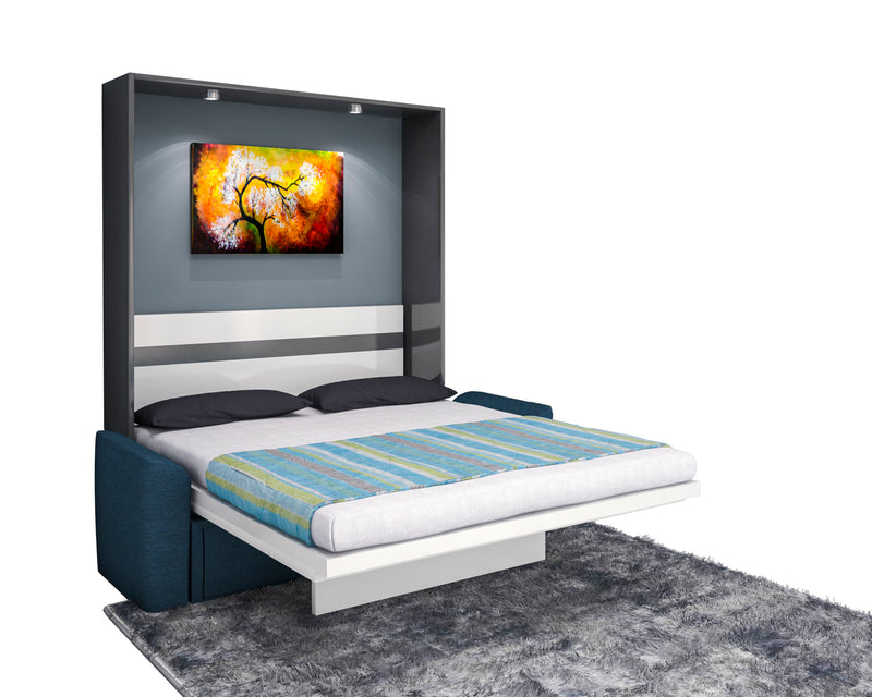 Oliver B – Wallbed with Storage Sofa & Detachable Cushion