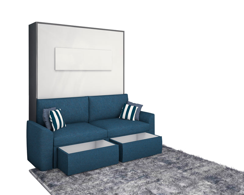 Oliver B – Wallbed with Storage Sofa & Detachable Cushion