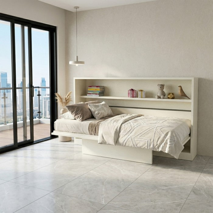 Electra A – Space Saving Horizontal Wallbed with Storage