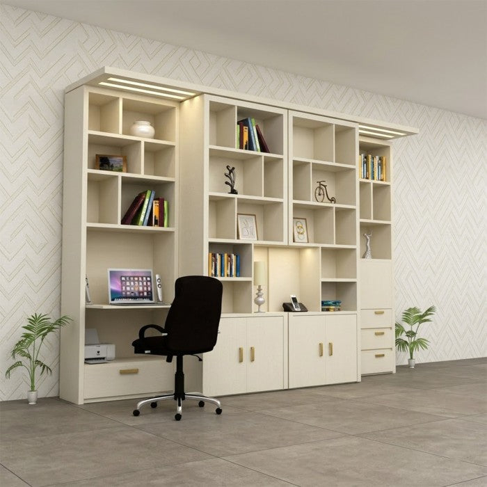 Magnus Prime – Wallbed with Study Table & Storage
