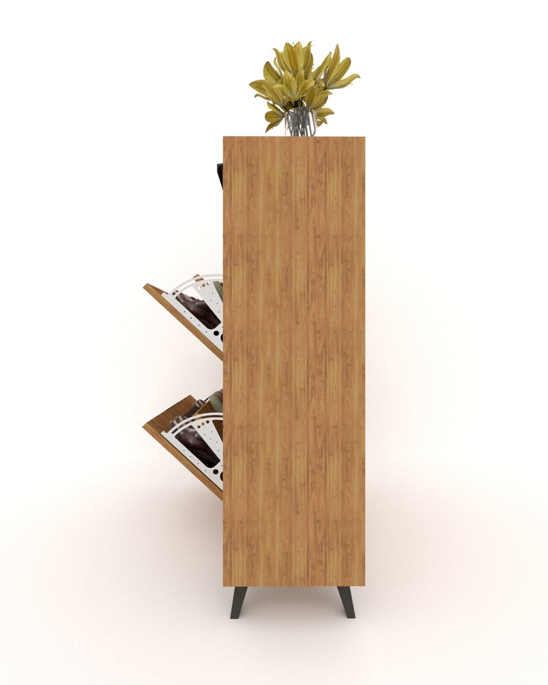 Boxton – Compact Shoe Rack with Accessory Drawer