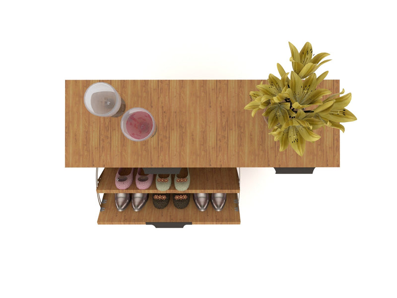 Boxton – Compact Shoe Rack with Accessory Drawer