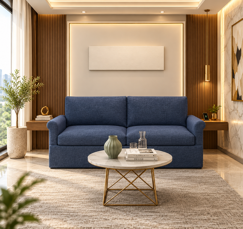 Oliver A – Space Saving Wallbed with Foldable Leg Flap